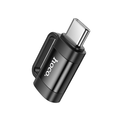 Adaptateur USB-C à l’éclairage – Noir-Hoco UA31E