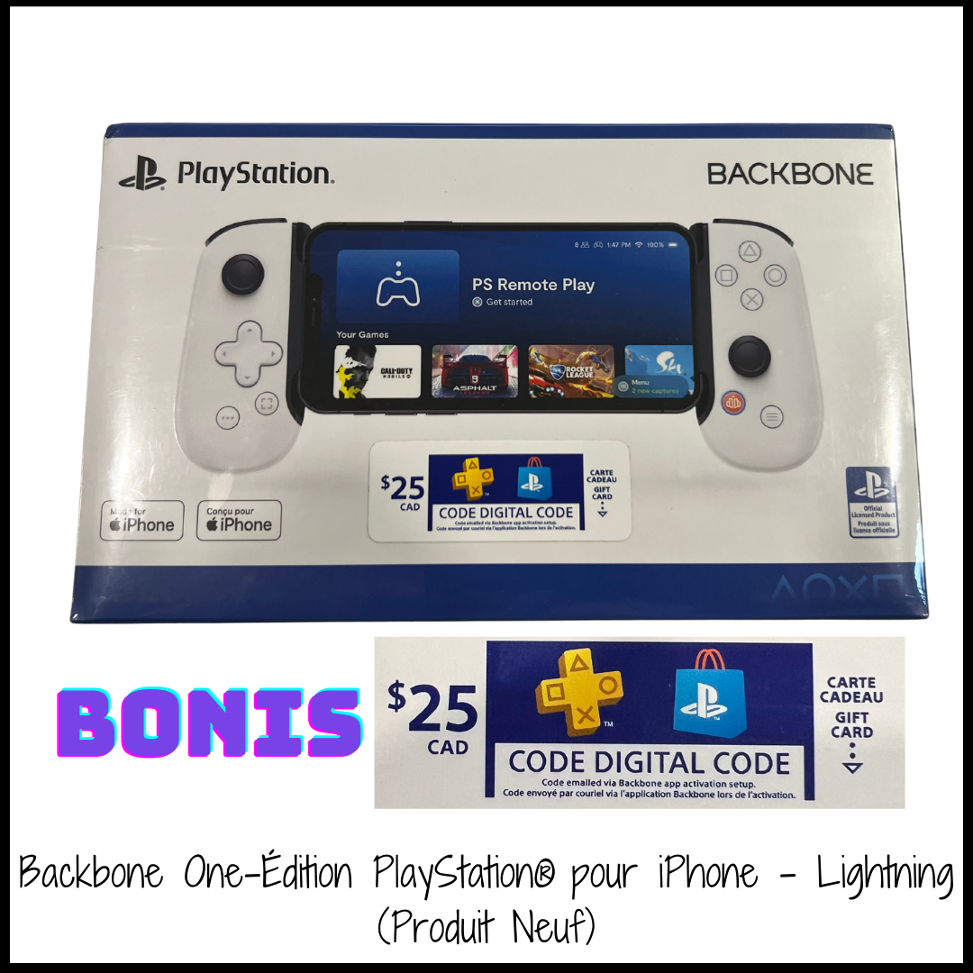 Backbone One - Édition PlayStation® pour iPhone - Lightning