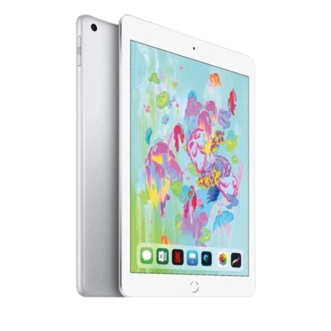 iPad (6e génération) d'occasion Certifié de 128Go Blanc/Argent 1