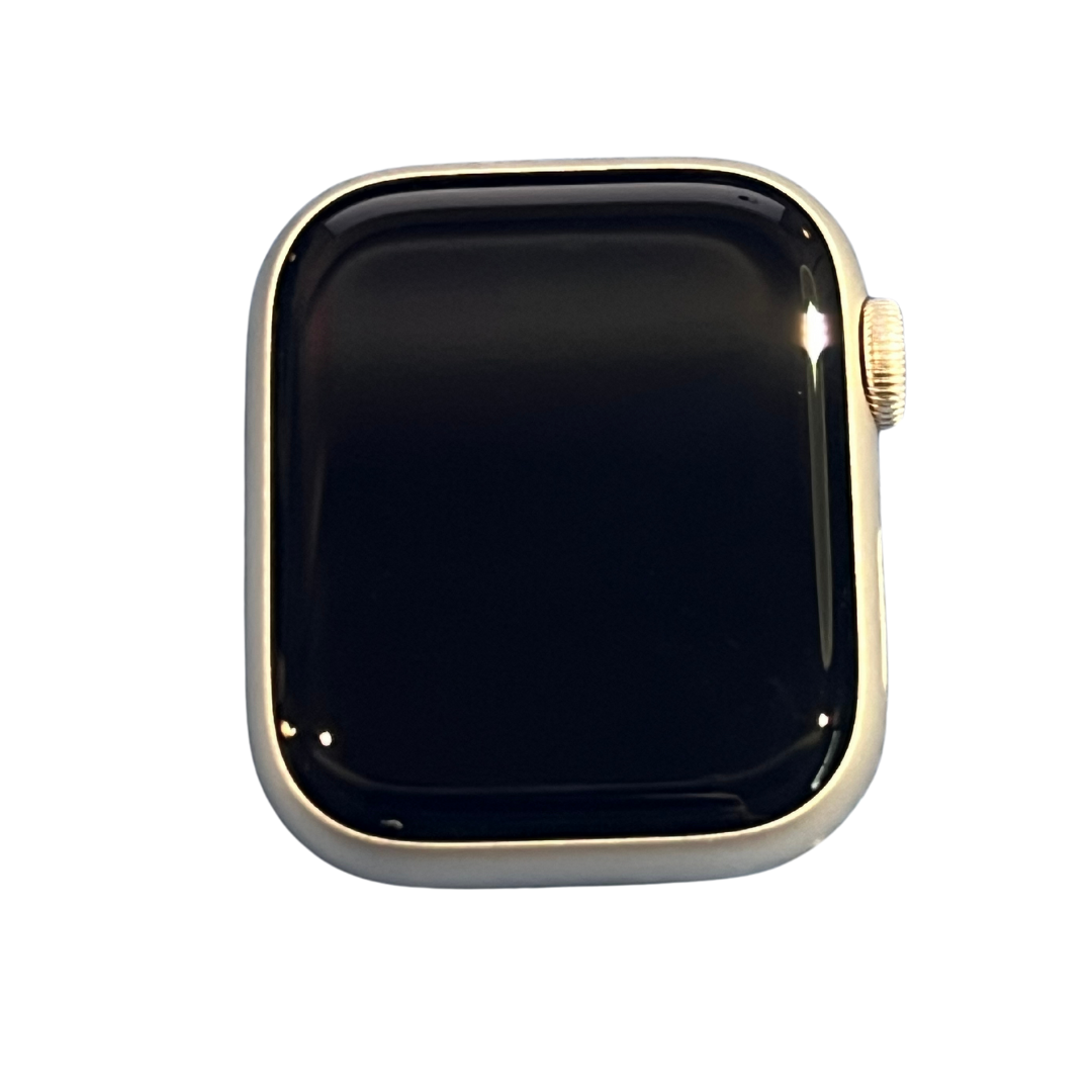 Apple Watch Series 8 (GPS + Cellular) 41mm Boitier Starlight Aluminum  avec avec bracelet