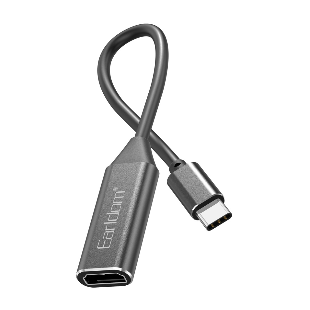 Adaptateur Earldom W11 Type-C vers HDMI (résolution 4K)
