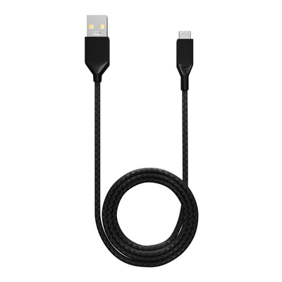 cable-micro-usb-vers-usb-type-a-de-3-pieds-ampsentrix-infinity-noir