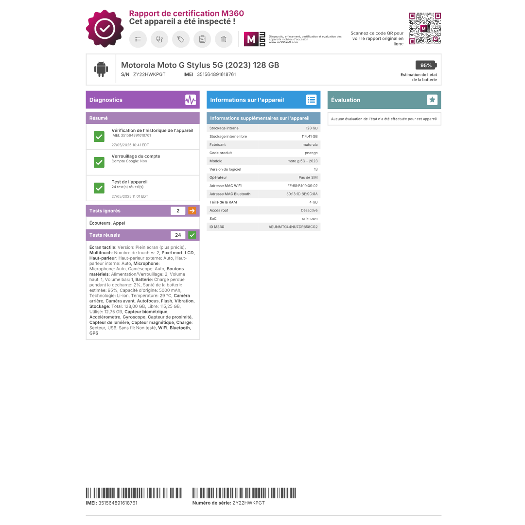 Motorola Moto G 5G (2023) Single Sim