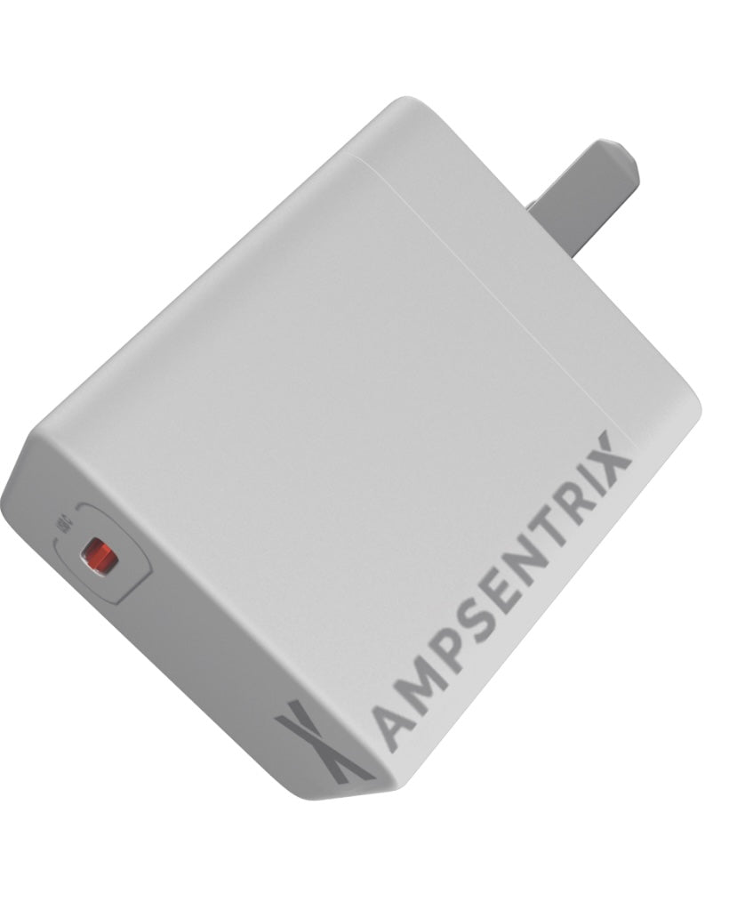 USB TYPE C WALL ADAPTER 65 W (110 V) AMPSENTRIX