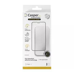 CASPER PRO SILICONE TEMPERED GLASS COMPATIBLE FOR IPHONE 6 PLUS / 6S PLUS / 7 PLUS / 8 PLUSCLEAR)